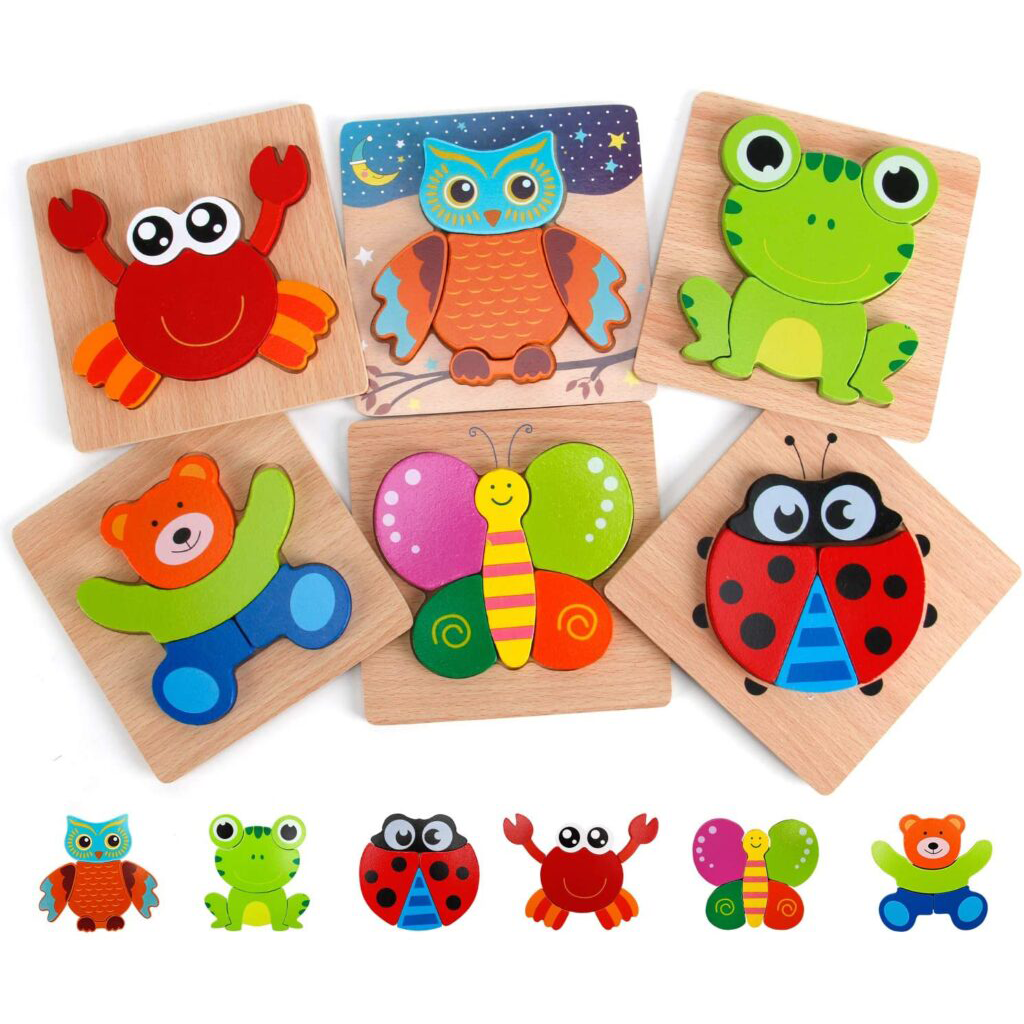 Wooden Puzzle for Toddlers