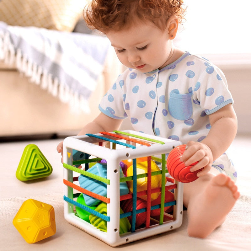 Kids Shape Sorting Cube
